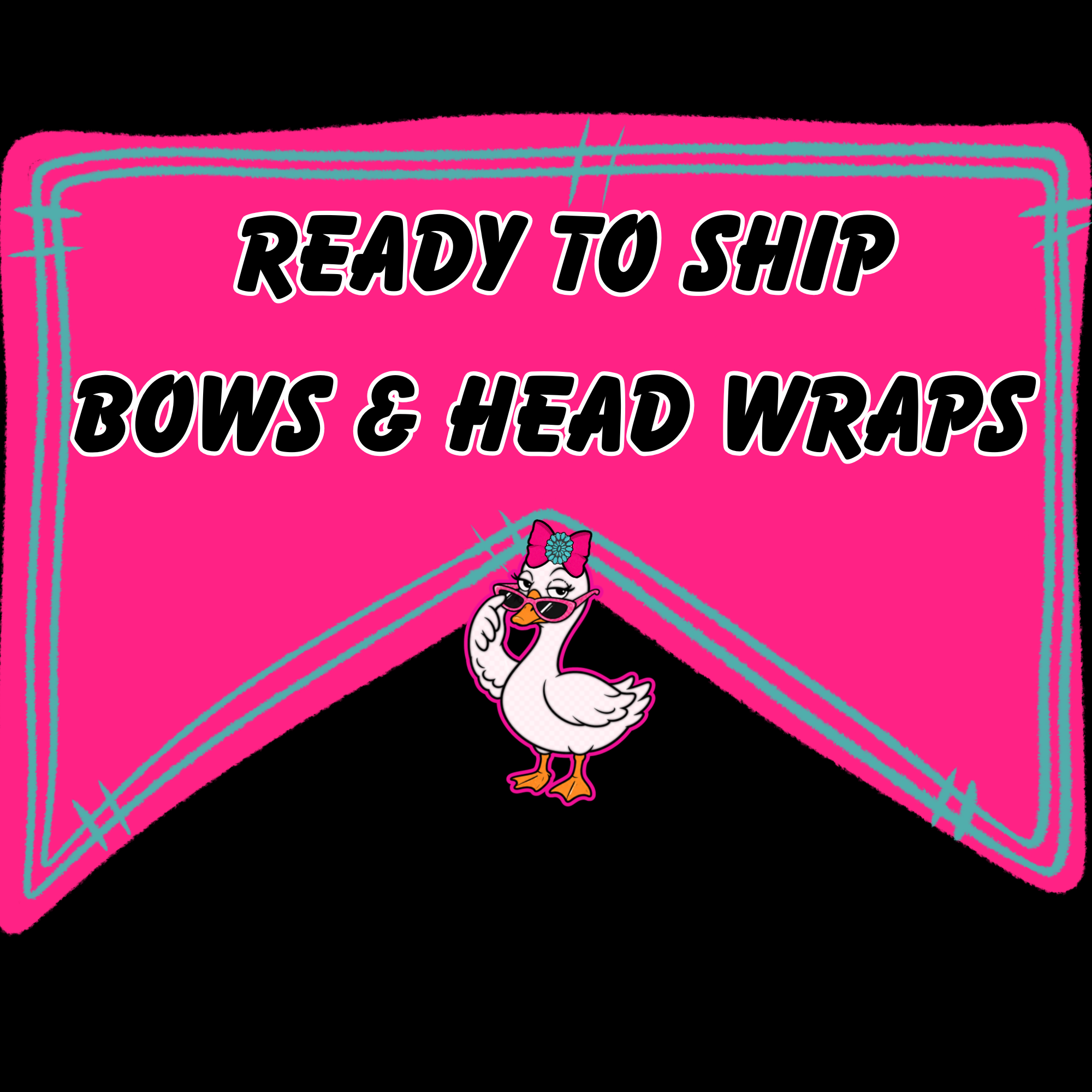 Ready To Ship Bows & Head Wraps