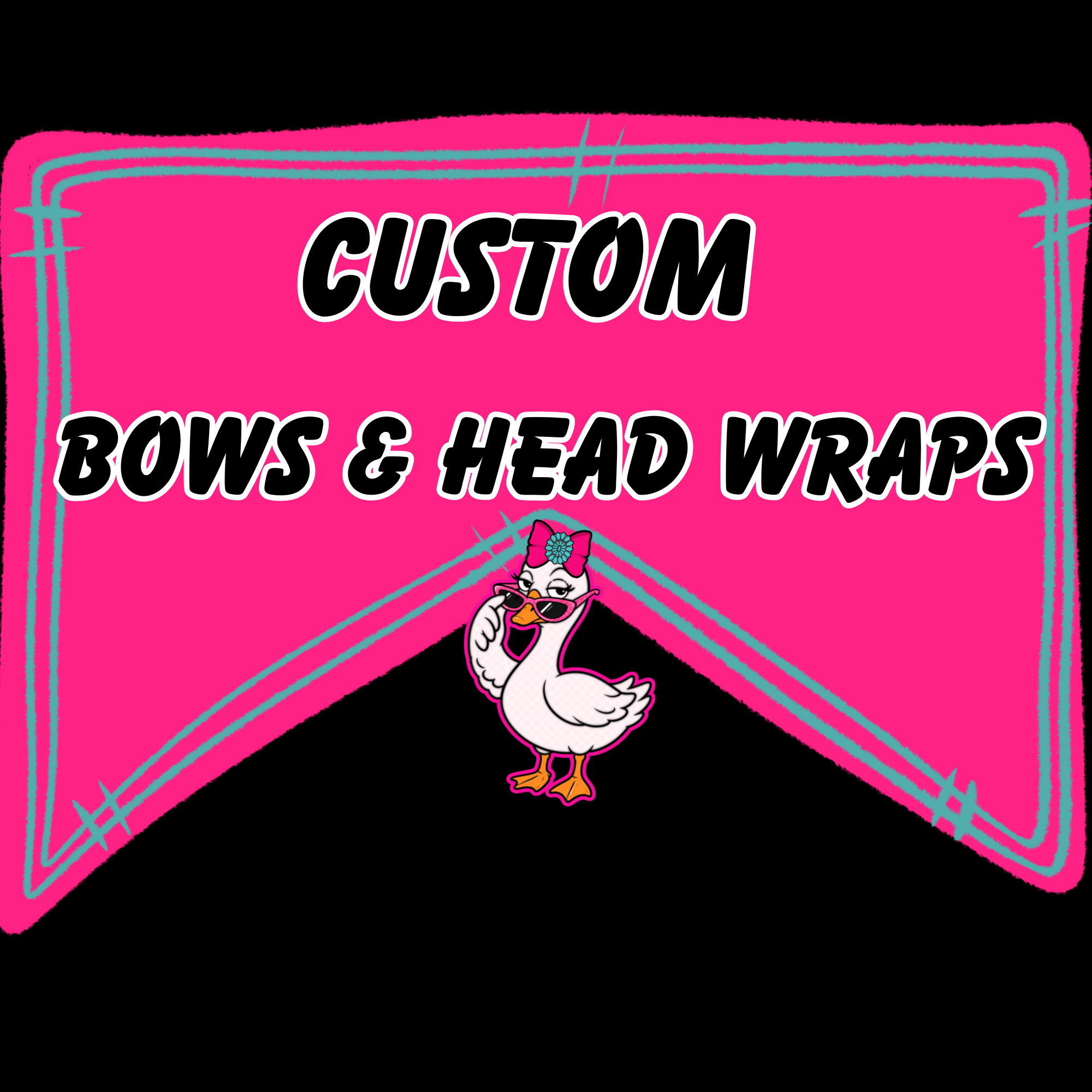 Custom Bows & Head Wraps