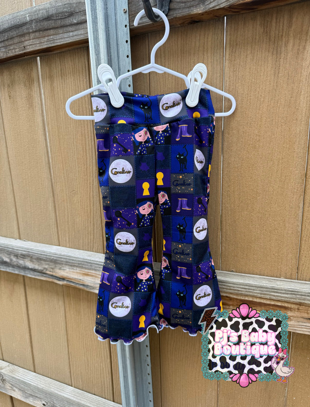 Custom Flare Leggings ~ 0/3M-12Y