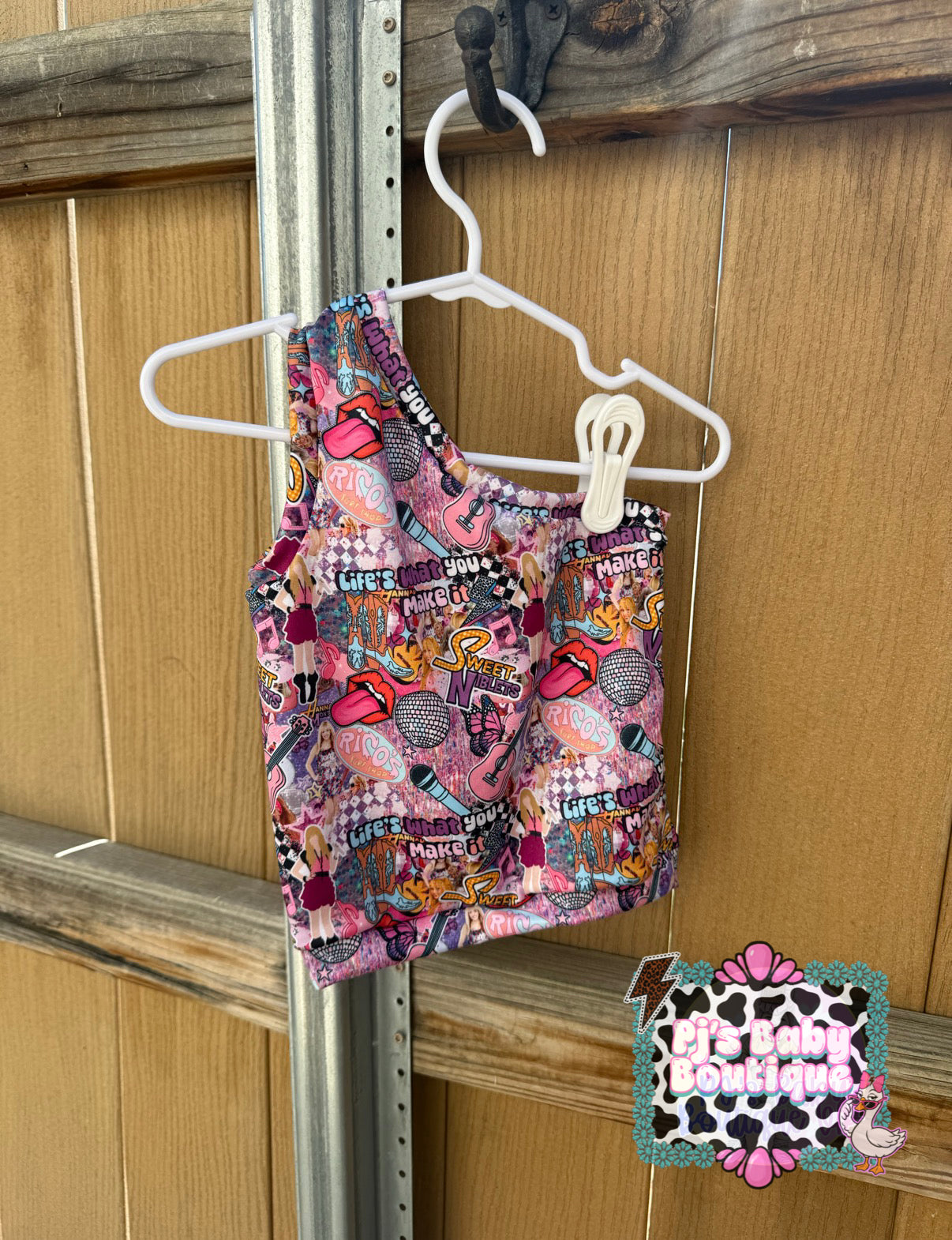 Shoulder Tank - Full Length & Cropped ~ 0/3M-4T
