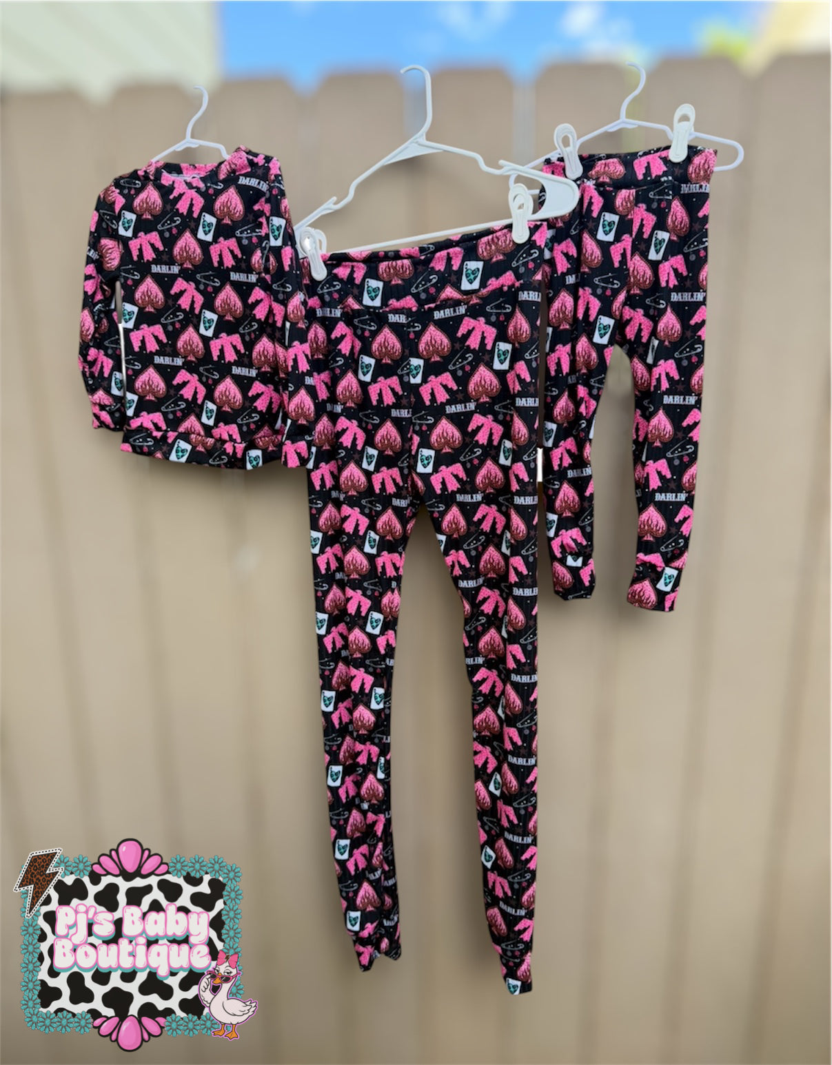 Mommy And Me Pajama Set ~ 0/3-16Y & XXS-5XL
