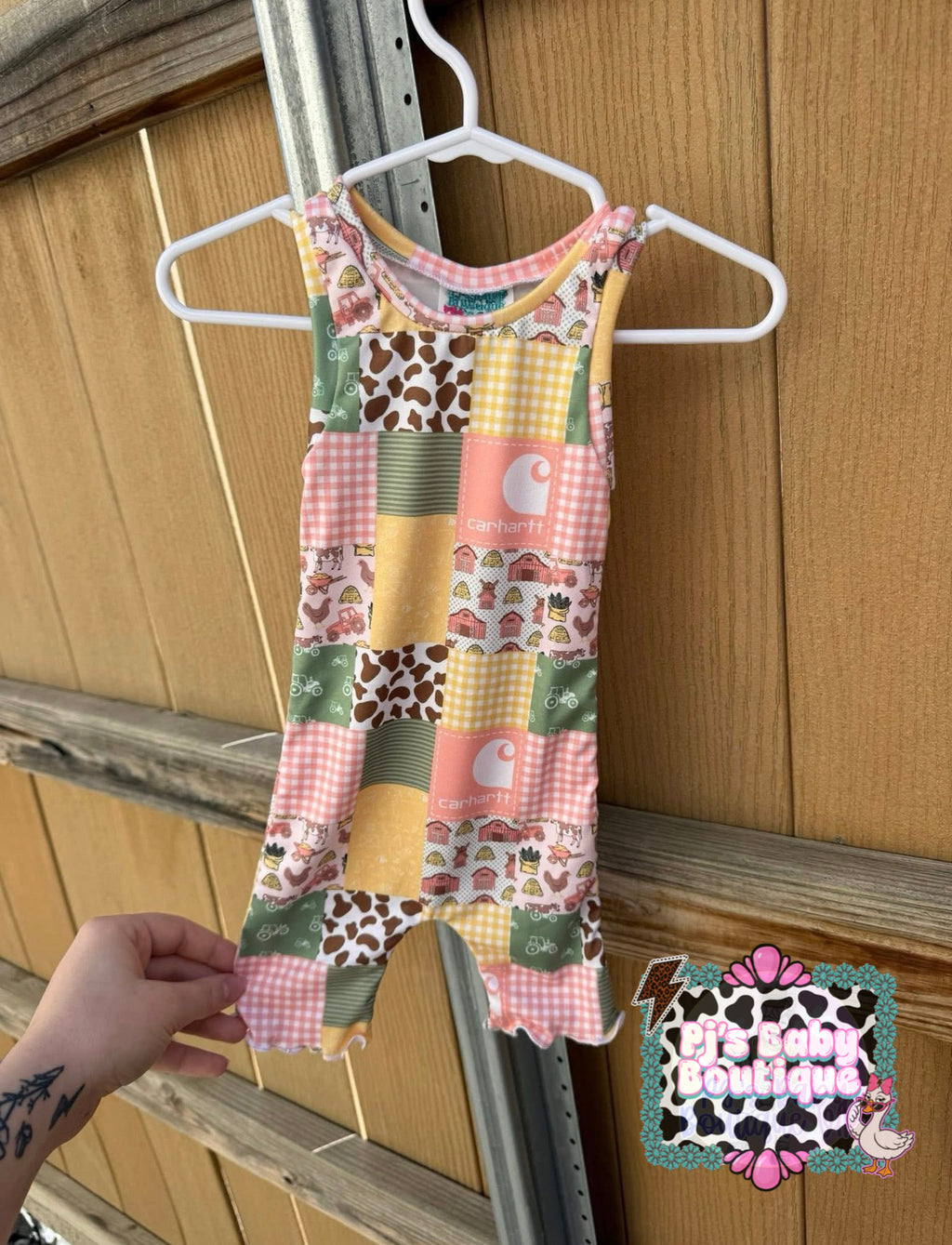 Custom Ollie Romper ~ 0/3M-9/10Y