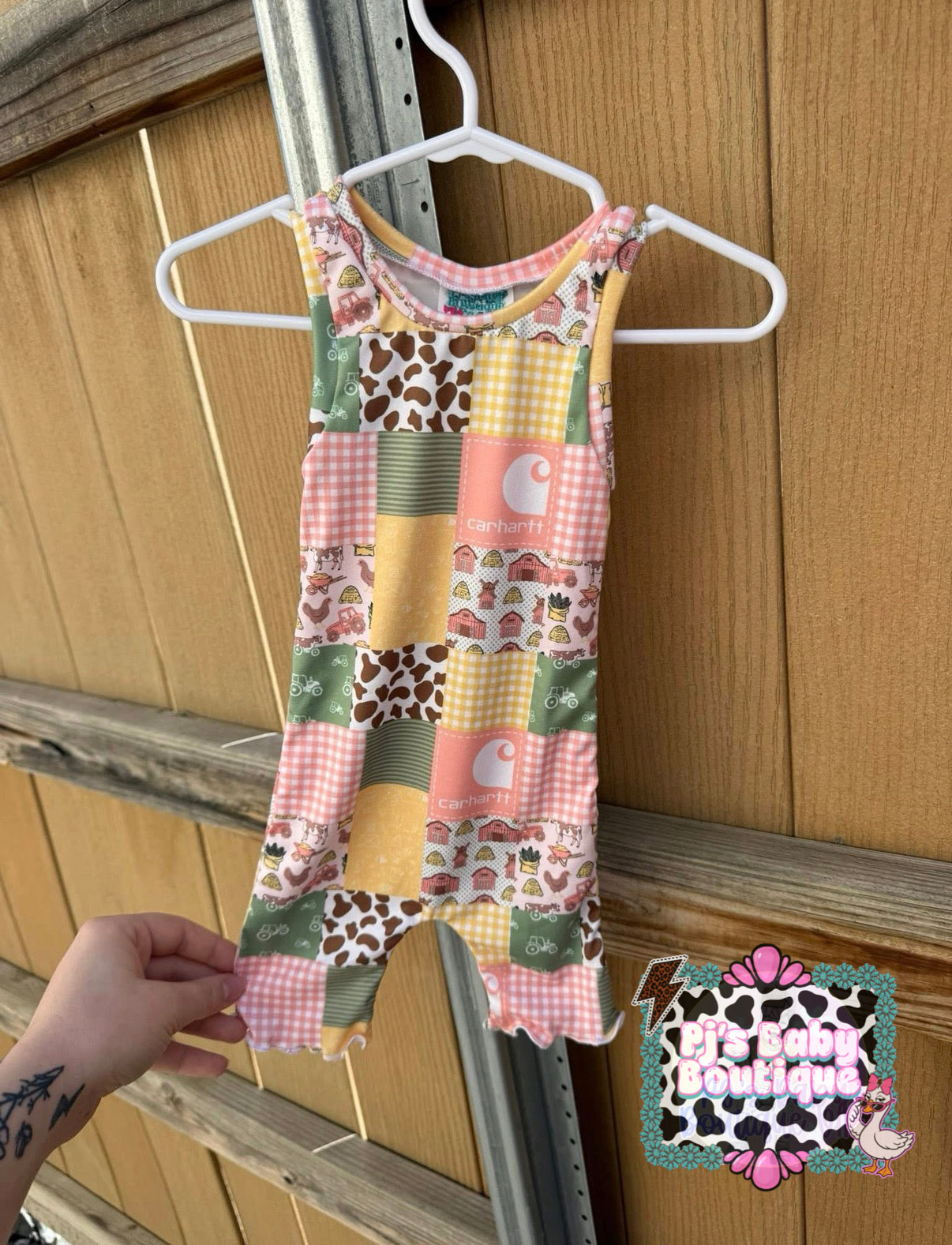 Custom Ollie Romper ~ 0/3M-9/10Y
