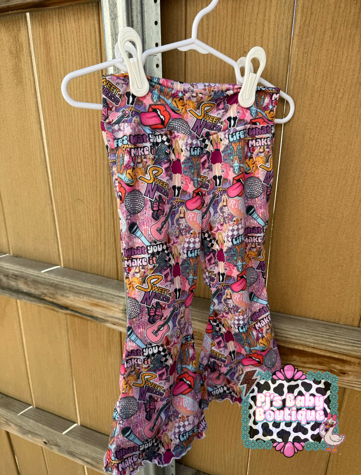 Custom Flare Leggings ~ 0/3M-12Y