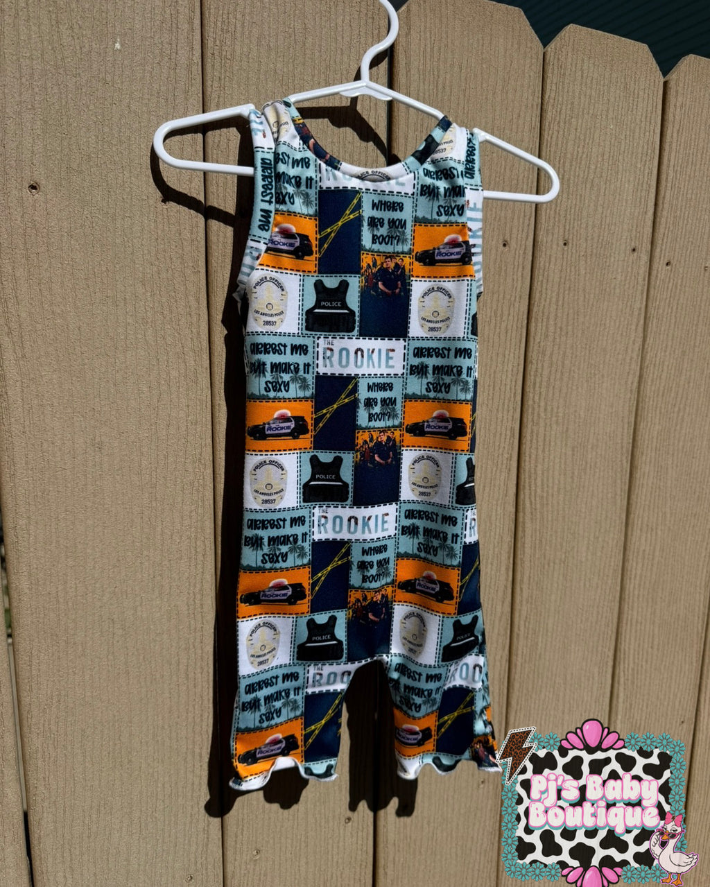 Custom Ollie Romper ~ 0/3M-9/10Y