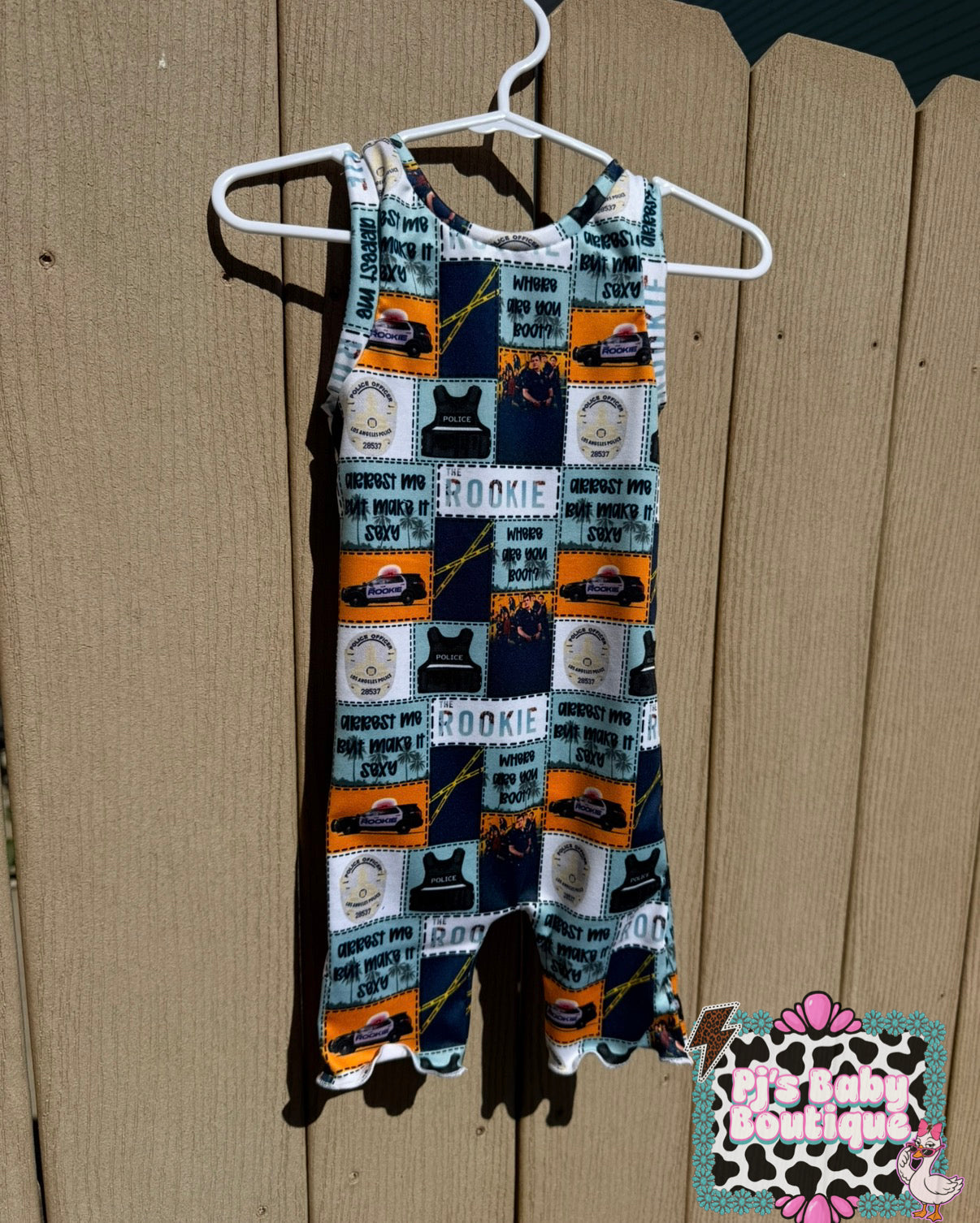 Custom Ollie Romper ~ 0/3M-9/10Y