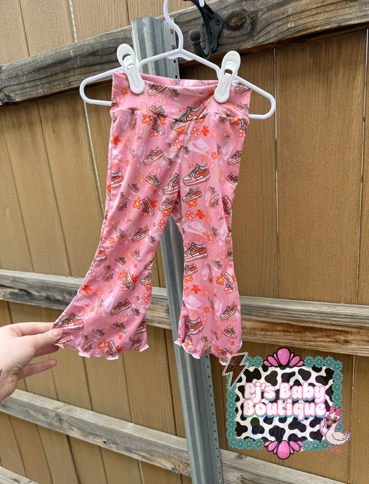 Custom Flare Leggings ~ 0/3M-12Y