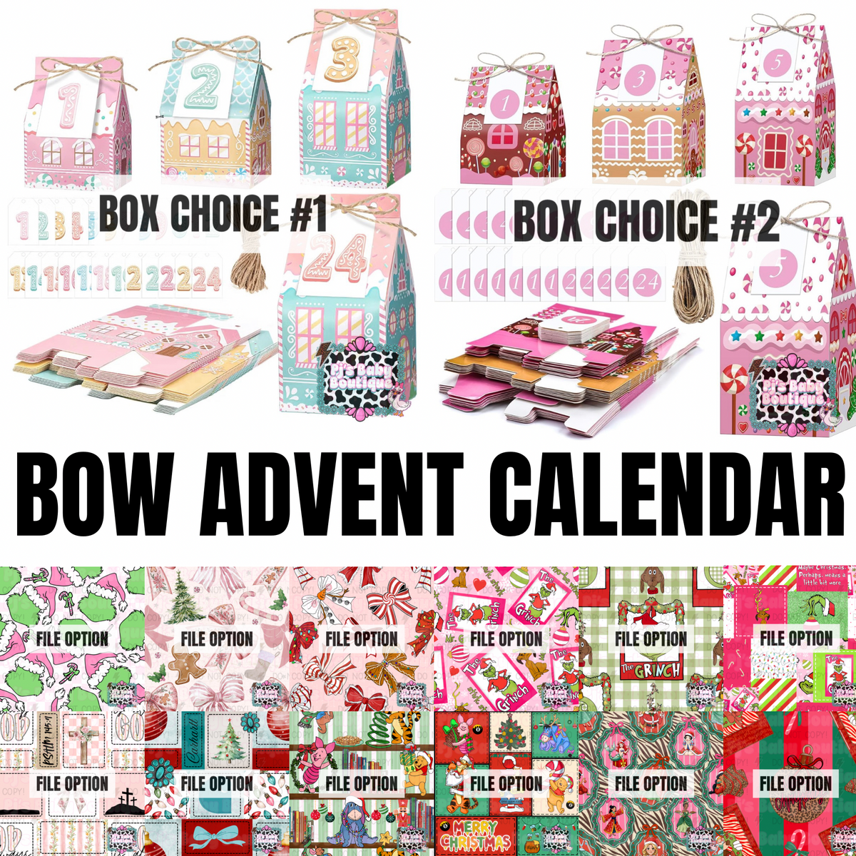 BOW ADVENT CALENDAR (No Rep Codes)