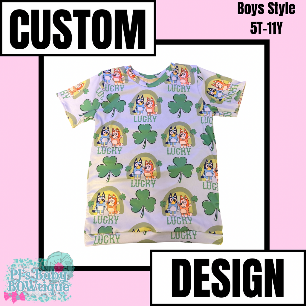 Custom Tee - Long/Short Sleeve ~ 0/3-11Y