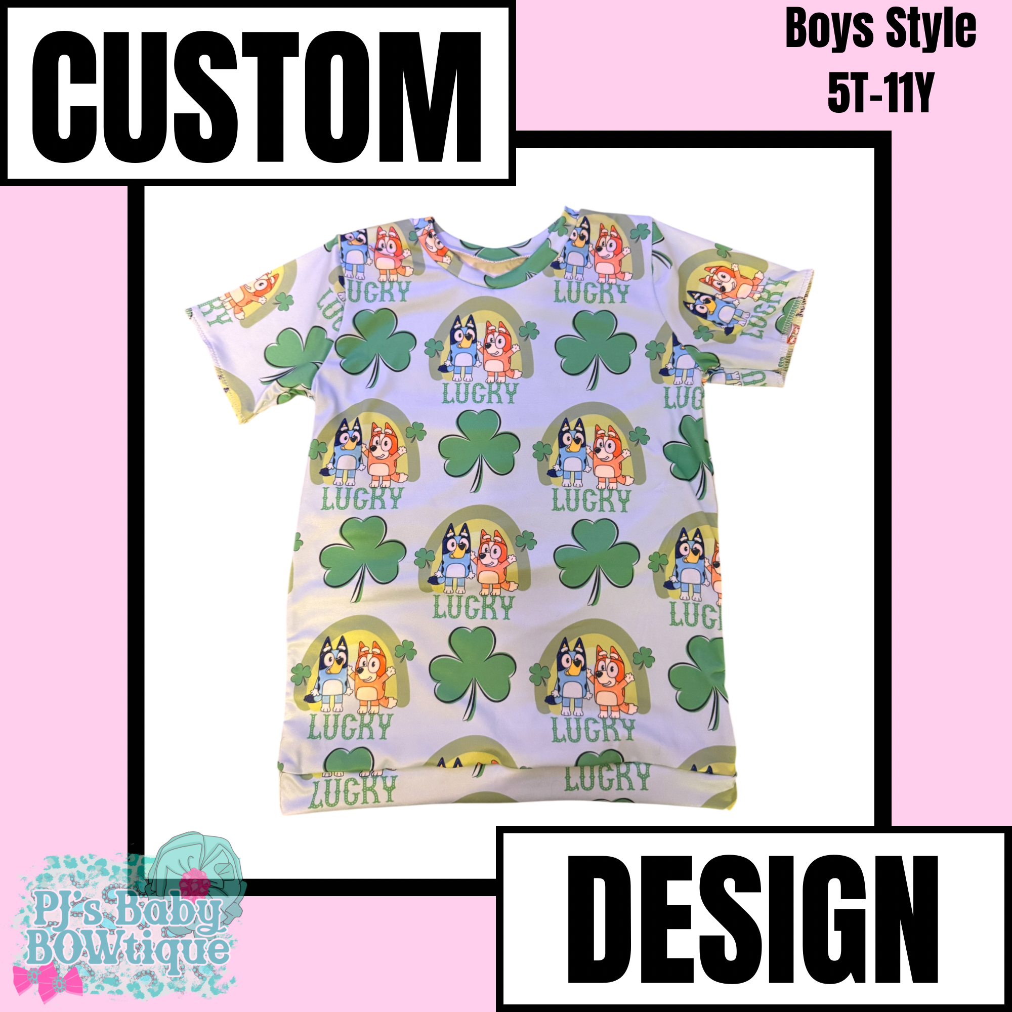 Custom Tee - Long/Short Sleeve ~ 0/3-11Y