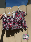 Custom Ruffle Tank Set ~ 0/3M-4T