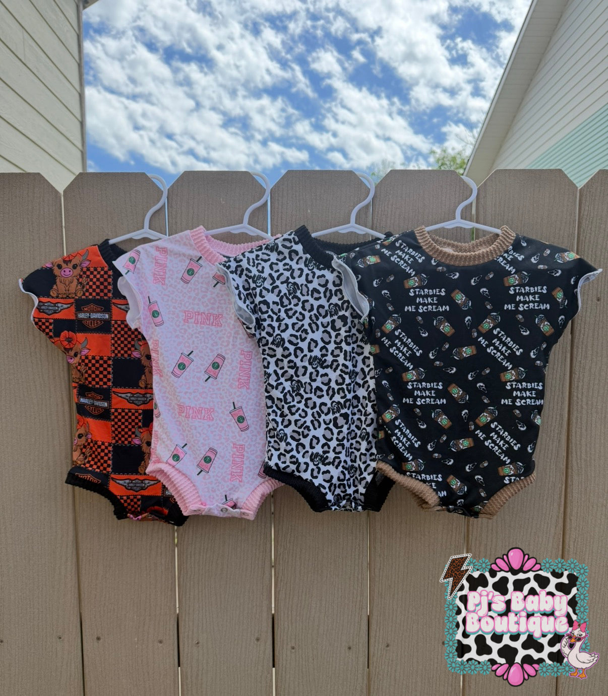 Custom Snap Romper ~ 0/3M-5T