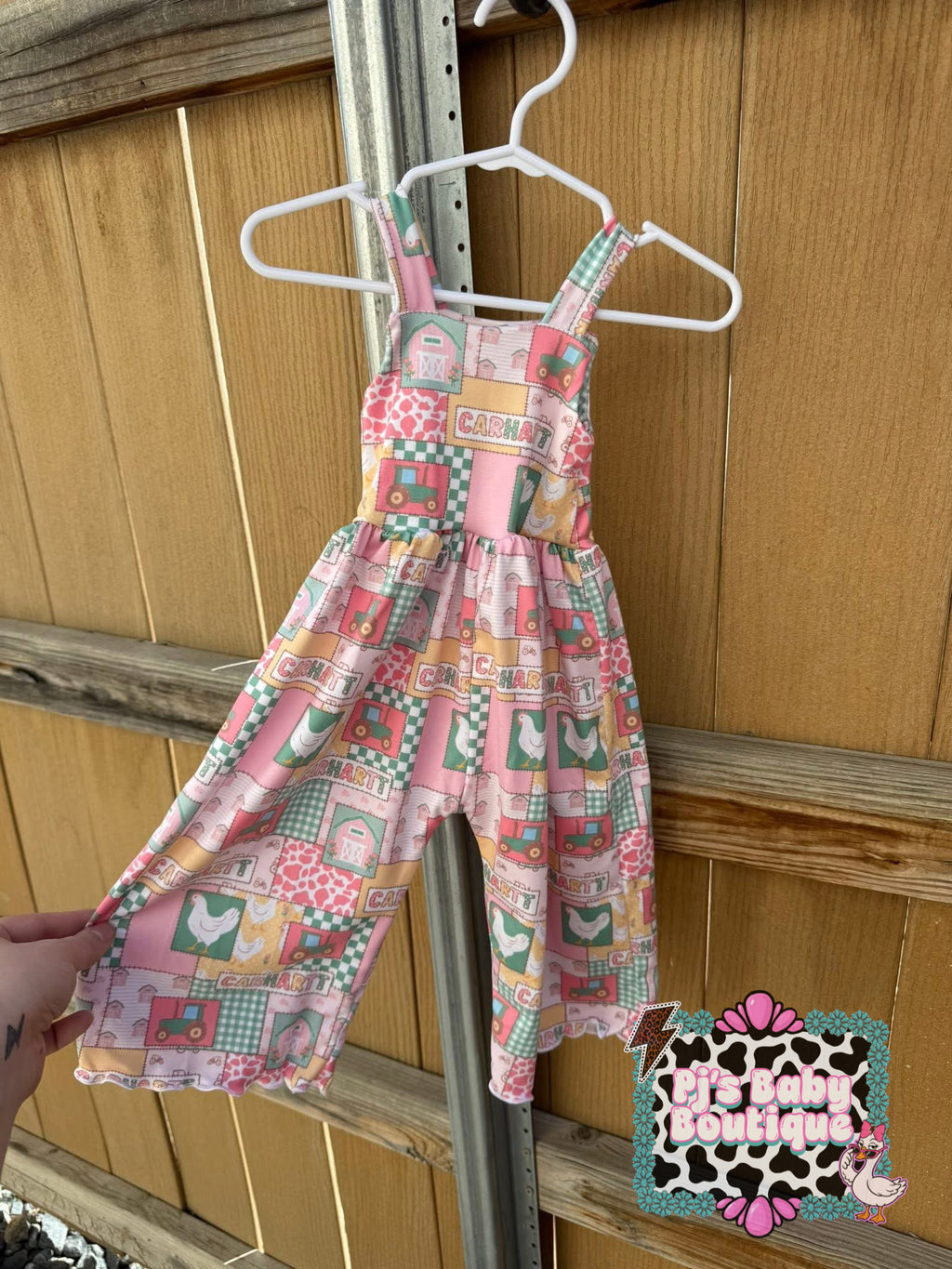 Custom Natalia Romper ~ 0/3M-10Y