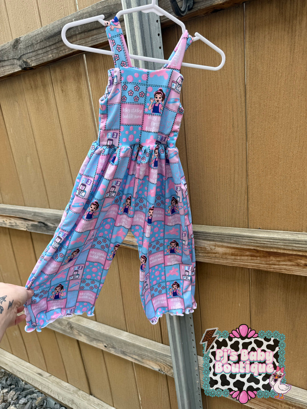 Custom Natalia Romper ~ 0/3M-10Y