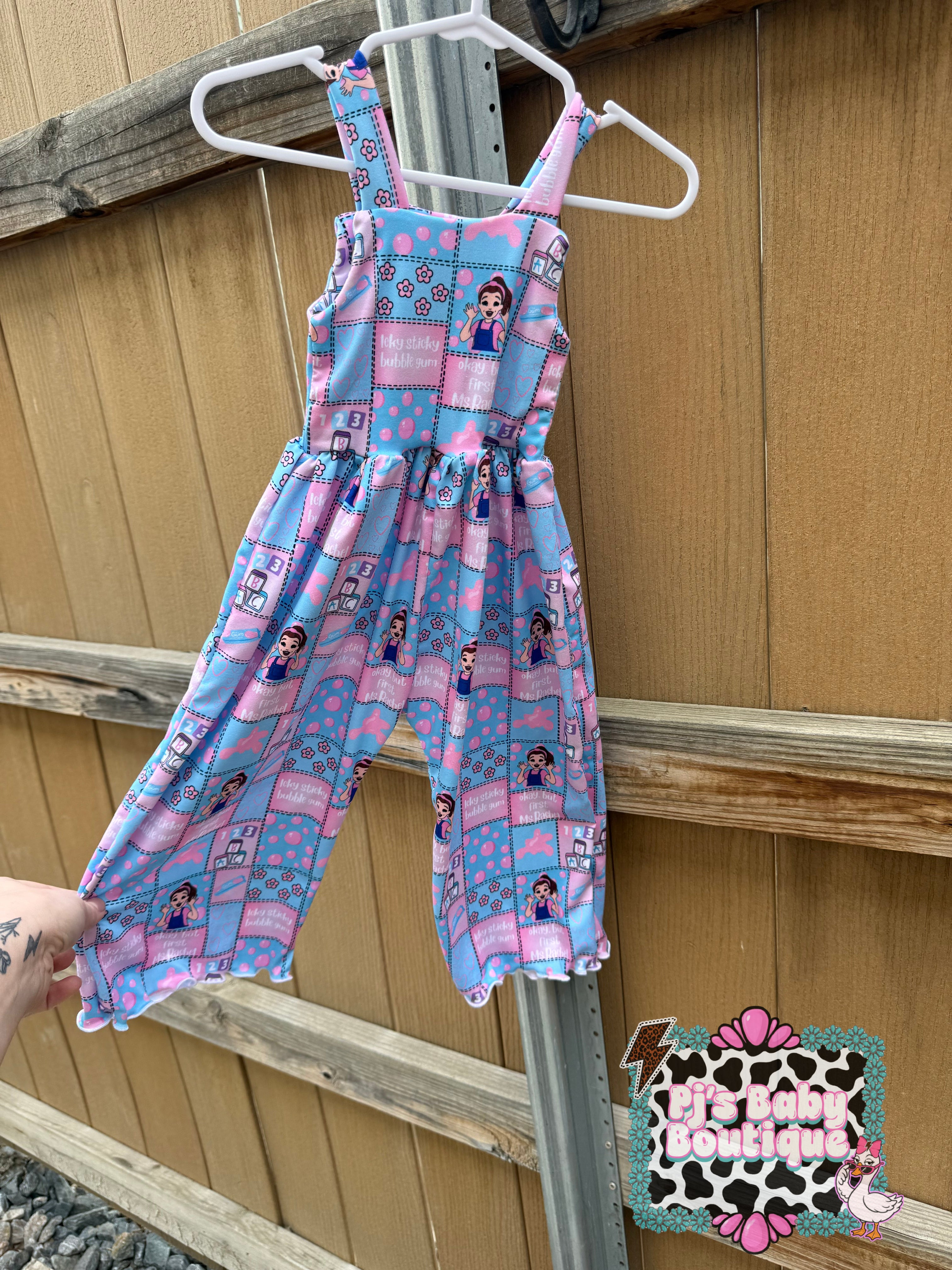 Custom Natalia Romper ~ 0/3M-10Y
