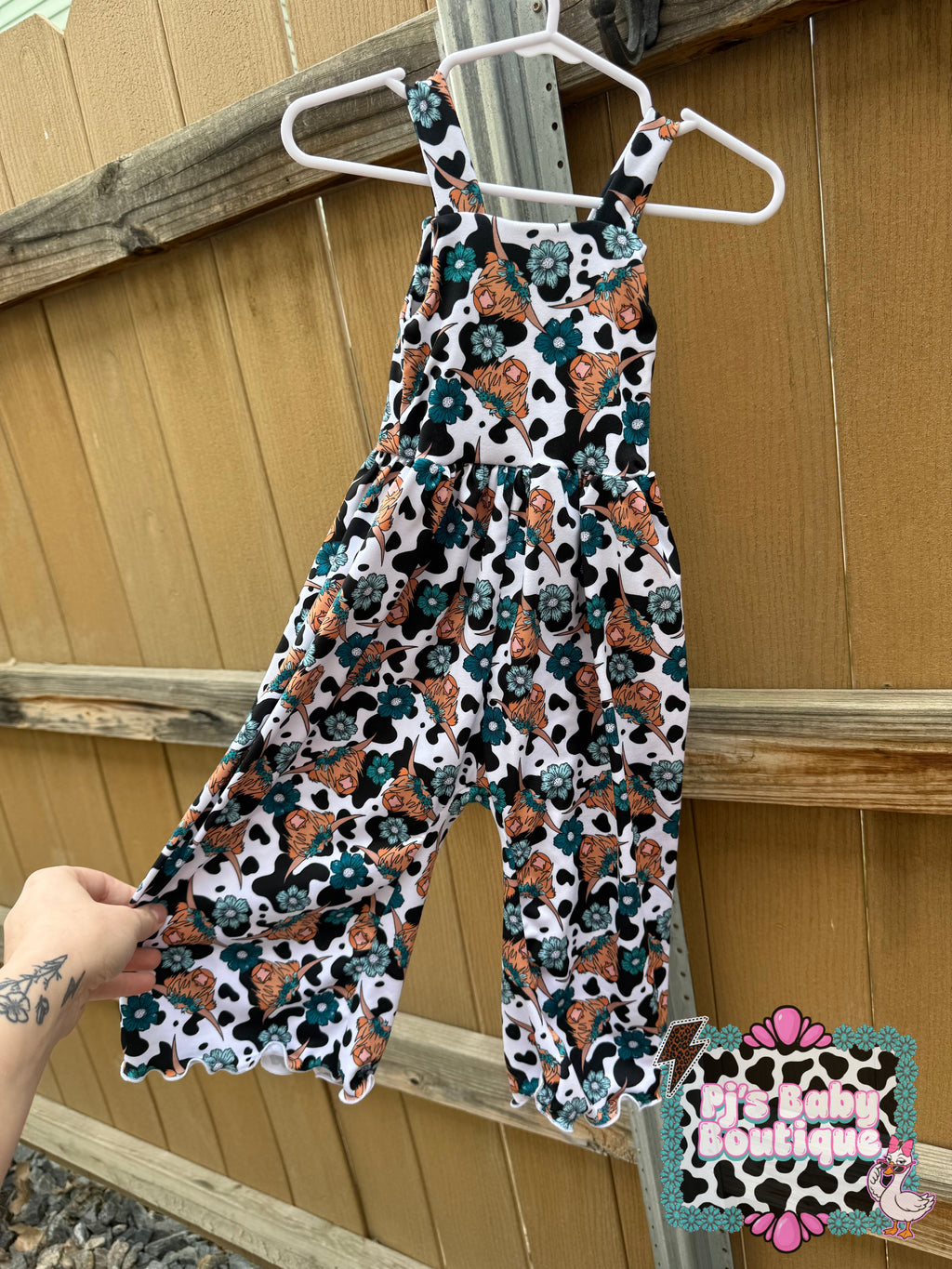 Custom Natalia Romper ~ 0/3M-10Y