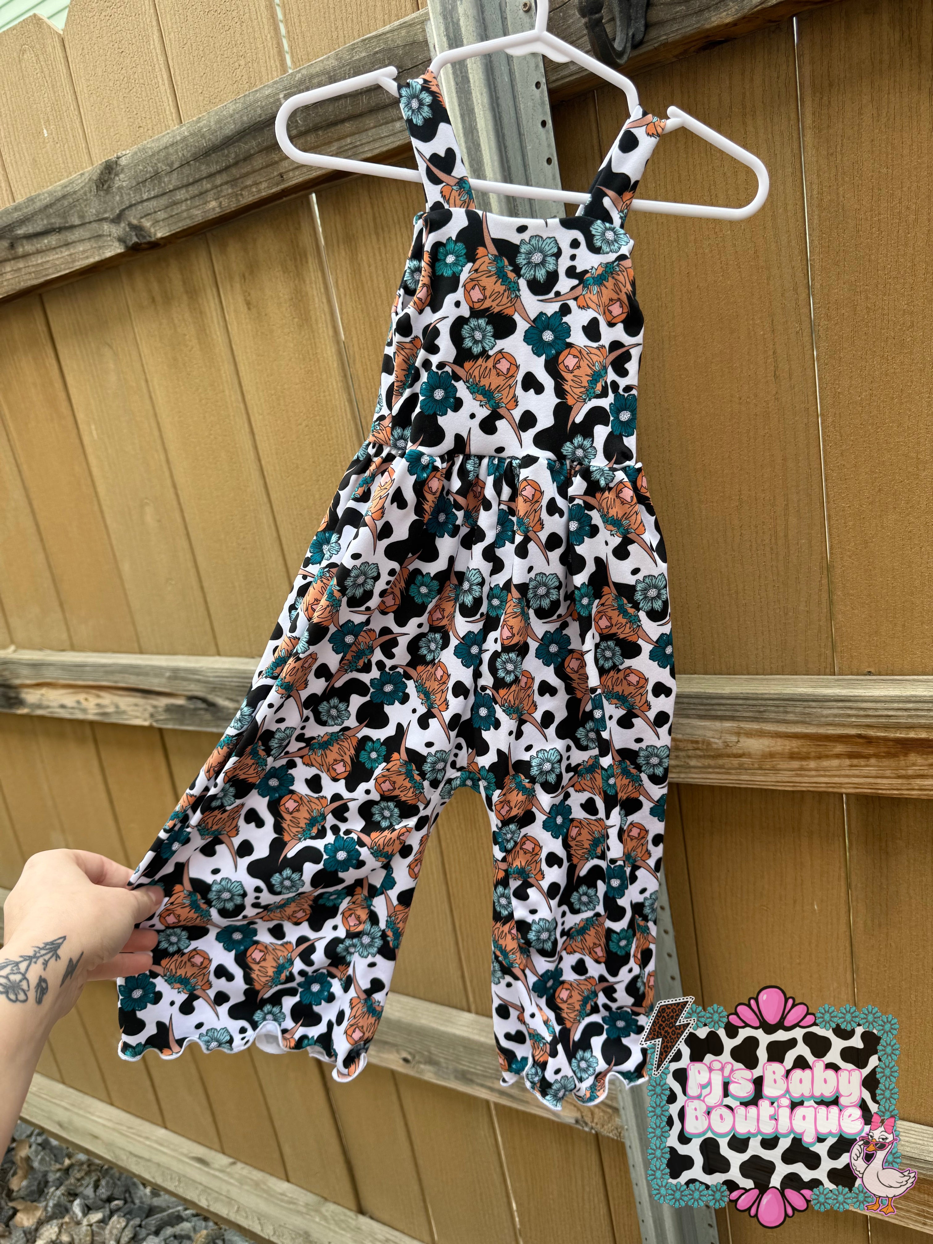 Custom Natalia Romper ~ 0/3M-10Y