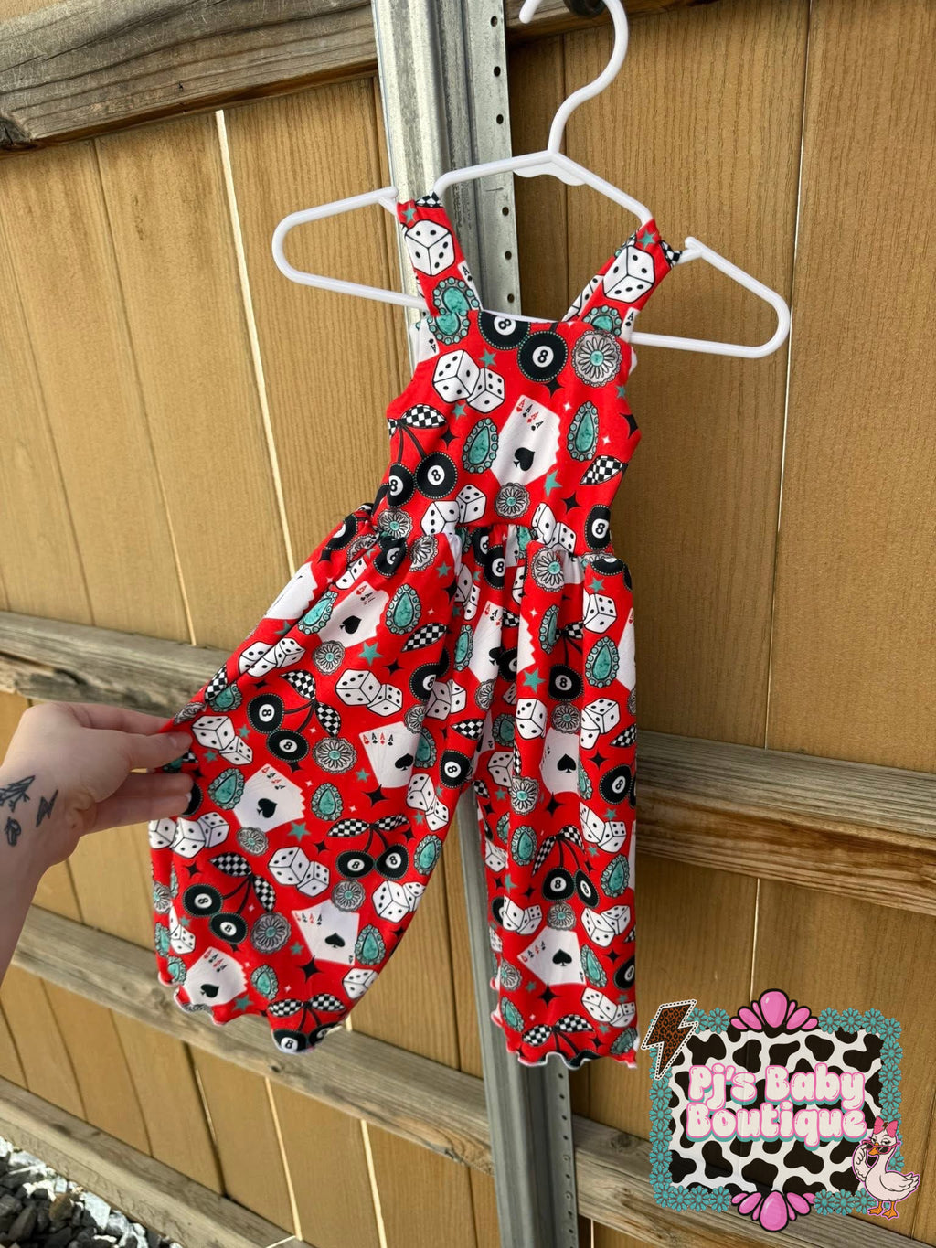 Custom Natalia Romper ~ 0/3M-10Y