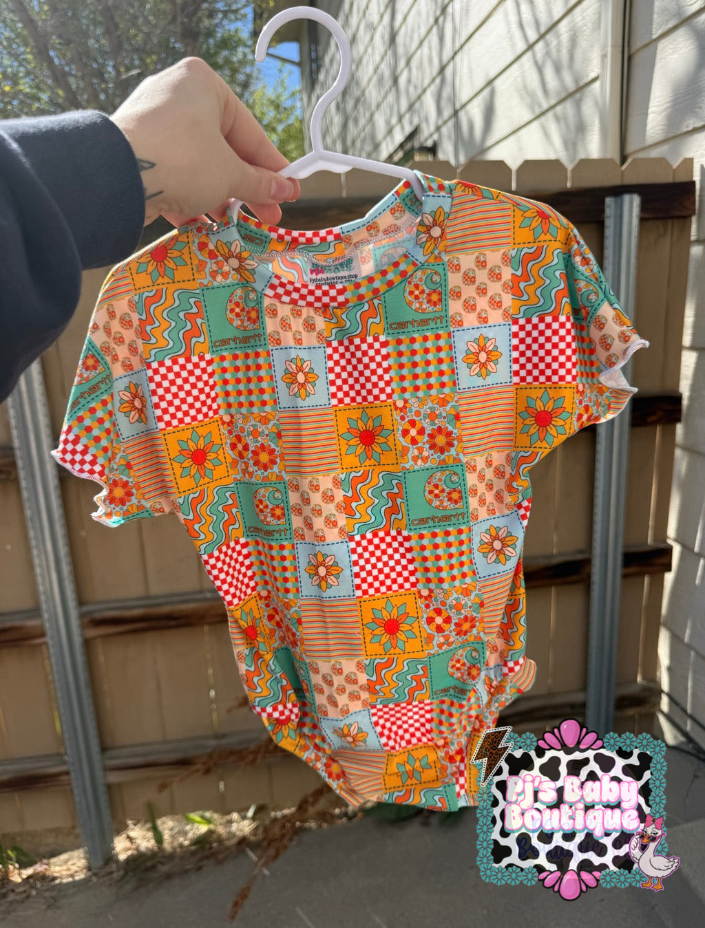 Custom Tee Romper ~ 0/3M-5T