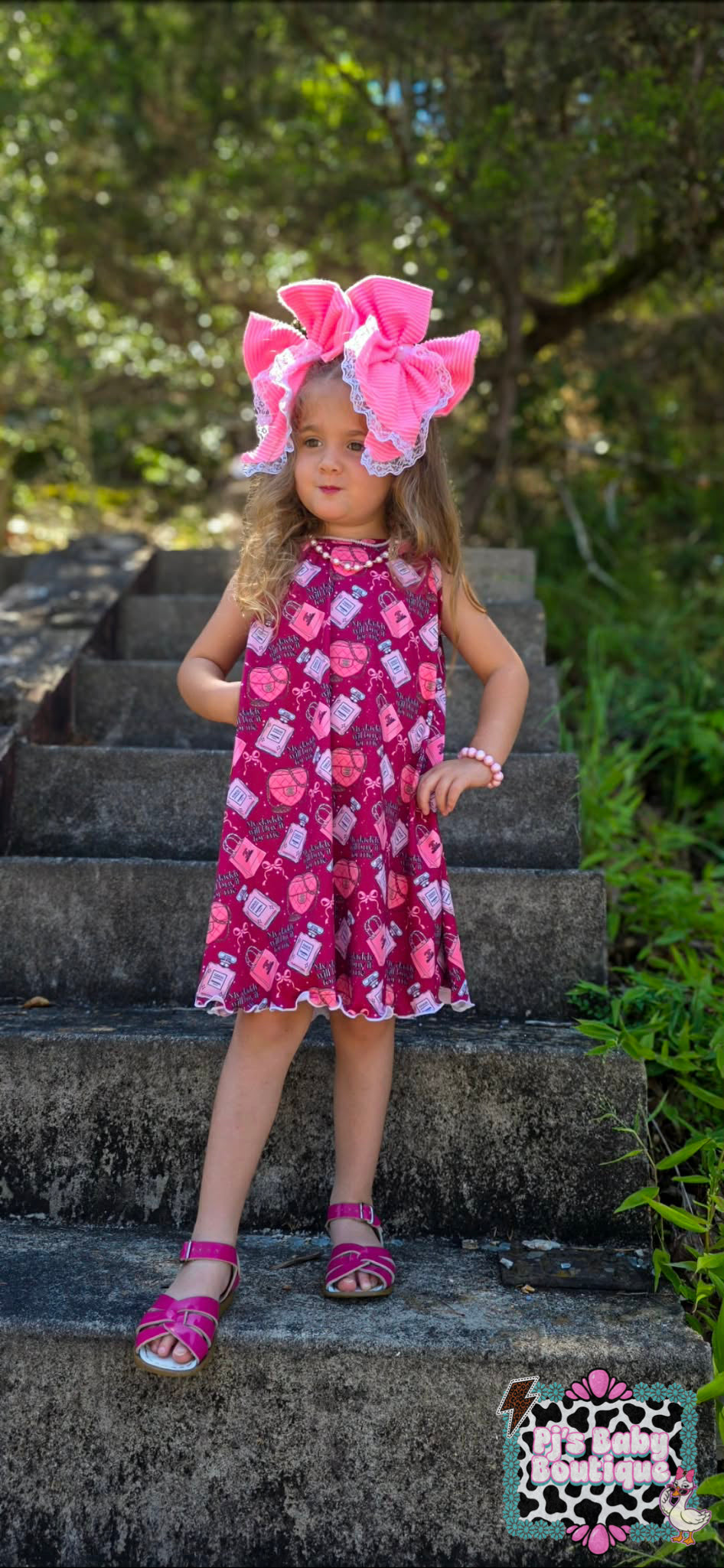 Custom Swing Summer Dress ~ 0/3M-4T