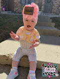 Custom Honey Top - Short & Long Sleeve ~ 0/3-5T
