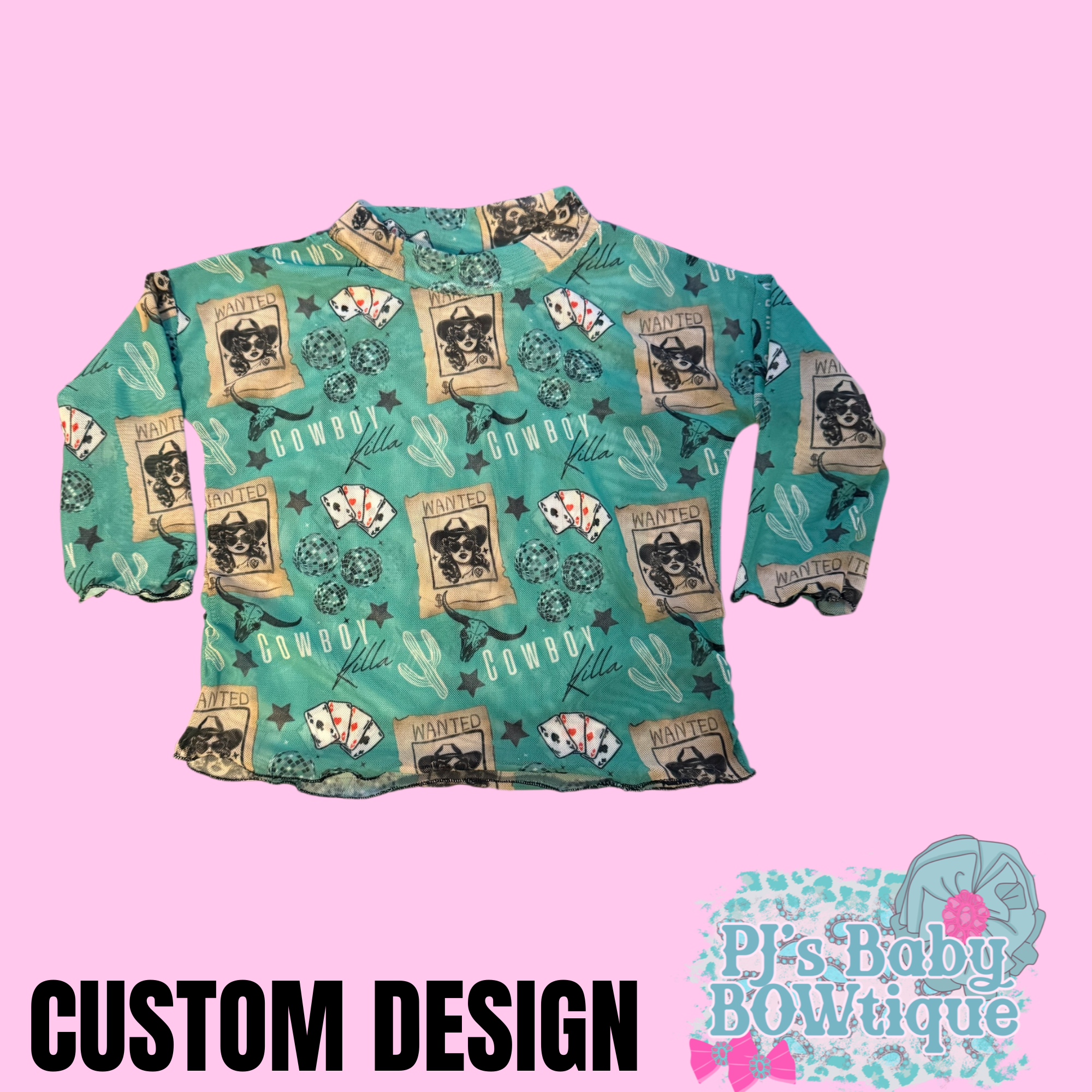 Custom Mesh Long Sleeve