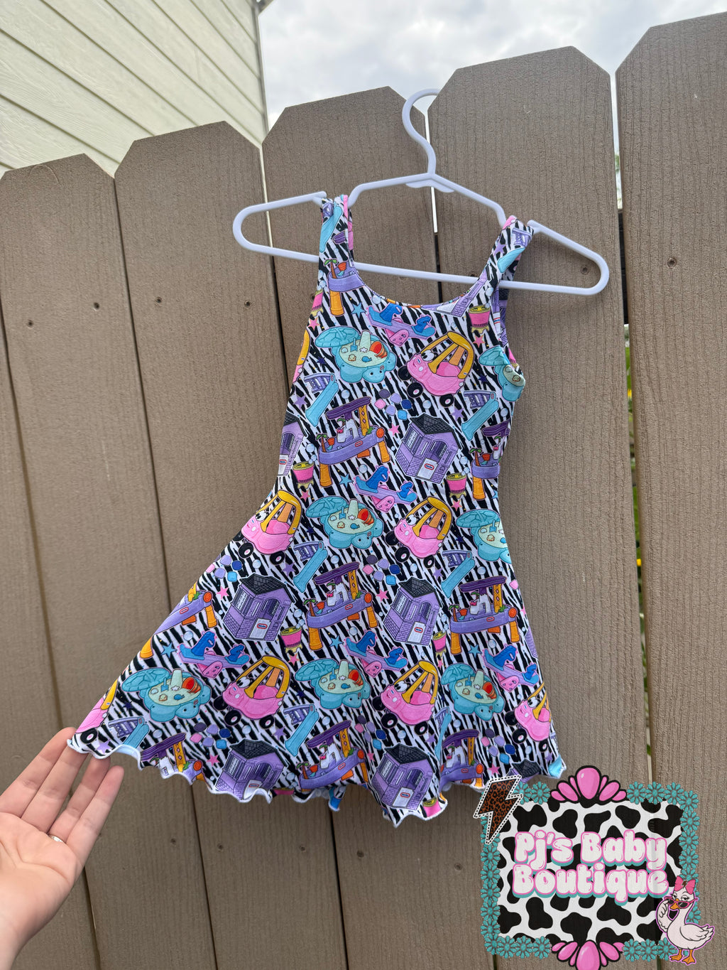 Custom Aria Romper ~ 0/3M-5T